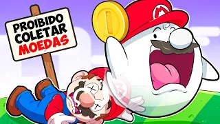 MARIO WORLD, MAS É PROIBIDO PEGAR MOEDAS!