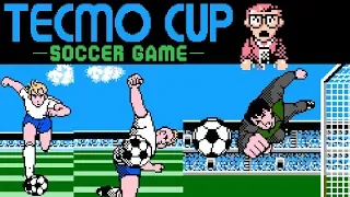 Tecmo Cup: Soccer Game (NES) localized video game | full game session 🎮⚽