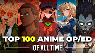 Top 100 Anime Openings & Endings of All Time