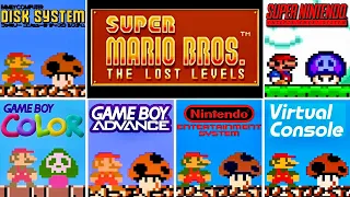 Super Mario Bros. The Lost Levels [FDS Vs NES Vs GB Vs GBA Vs SNES]which is best?