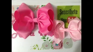 Como hacer el Boutique Bow super fácil VIDEO No.597 creaciones  rosa isela