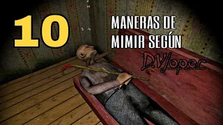 10 MANERAS DE MORIR en juegos de DVloper - Benny DARKツ