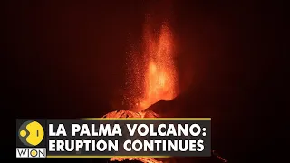 Spain's La Palma volcano: Lava flows continue, causing destruction