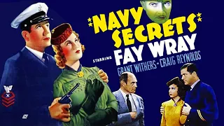 Navy Secrets (1939) Fay Wray | Crime, Spy Thriller | Full Length Movie