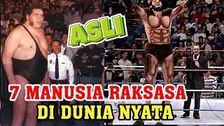 7 manusia raksasa di dunia nyata smackdown bukan the rock dwayne johnson aneh tapi nyata