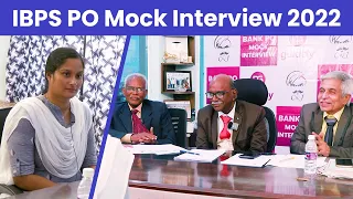 IBPS PO Mock Interview  2 | Semmma mass | CWJ