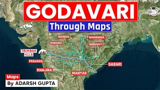 Why Godavari is called Dakshin Ganga? Godavari & Tributaries | UPSC Prelims & Mains GS1