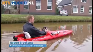 Kleinste scheepje ter wereld komt uit Nieuwe Pekela