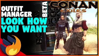 CUSTOMIZE ANYTHING YOU WANT! ACCESORY MOD - OUTFIT MANAGER BETA | Conan Exiles |