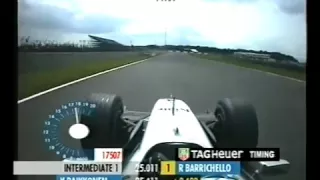 F1 British Gp Silverstone 2002   Qualifying   Kimi Raikkonen Onboard Lap