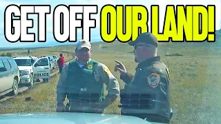 Officer Gets Detained By Tribe