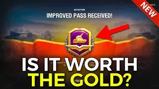 Improved Rewards in Battle Pass Worth The Gold? | World of Tanks Battle Pass 2020