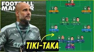 GUARDIOLA no PALMEIRAS?! Ele REFEZ o TIKI TAKA do BARCELONA | Análise de save #17