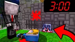 NEVER Do NOT Play in Minecraft Pocket Edition at 3:00 PM! Survival PE Trolling Hide And Seek