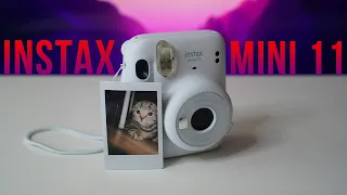 INSTAX MINI 11 - Фотоаппарат, который не оставит вас равнодушным!