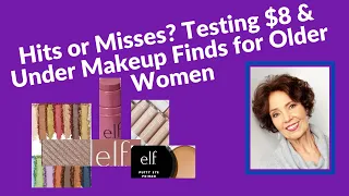 Hits or Misses?  $8 & Under Drugstore Makeup Finds for Older Women (And One $14 Eye Shadow Palette!)