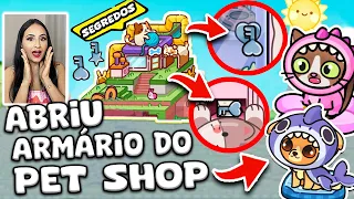 😱 ABRIU O ARMÁRIO DO PET SHOP NO AVATAR WORLD! Chaves e Mapas Segredos Secretos da Nova Atualização