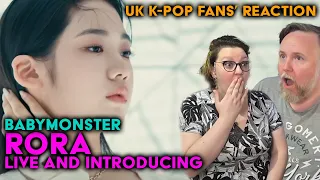 Babymonster - Rora - Live Performance and Introduction - UK K-Pop Fans Reaction