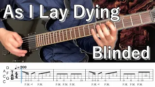 Blinded  /  As I Lay Dying (screen TAB)