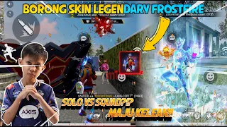 BARU TURUN UDAH DIKEPUNG 2 SQUAD!! AUTO KASIH PAHAM PAKE SKIN FROSTFIRE!! GILA MUSUH PADA RATA!!