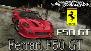 [NFS Most Wanted]Ferrari F50 GT mod
