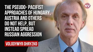 Псевдопацифістські підходи Угорщини та Австрії не допомагають, а сприяють Росії-агресору - Огризко