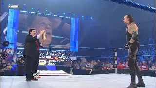 Kane challenges The Undertaker (Paul Bearer returns) HD