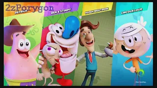 Nickelodeon All-Star Brawl | All stages gameplay