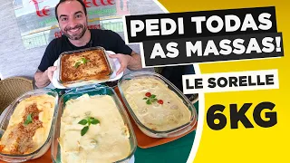 PEDI TODAS AS MASSAS ITALIANAS!!! [~6 KG]