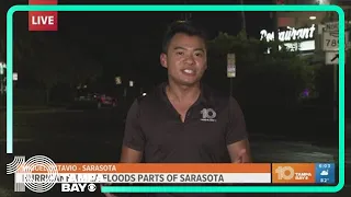 Parts of Sarasota closed due to flooding