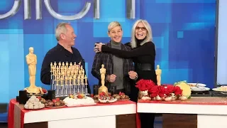 Wolfgang Puck Stirs It Up with Diane Keaton and Ellen