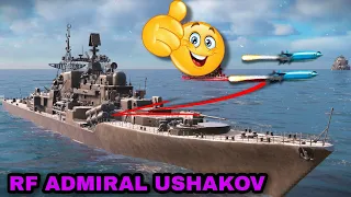 Rf Admiral Ushakov - Russian Destroyer In Action | Modern Warships @Ayazgaming652