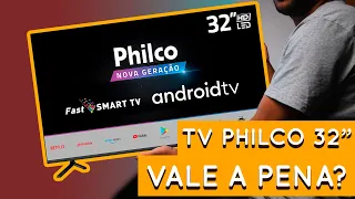 TV PHILCO 32" BOA E BARATA 2022 |  PTV32G70