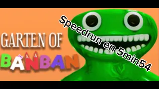 speedrun garten of banban en 5 MINUTES ET 54 SECONDE !