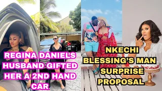Regina Daniels' Fairytale Valentine: A Stunning Car Gift from Her Doting Husband  Nkechi blessing,