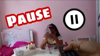 DESAFIO DO PAUSE FAZENDO SLIME (PAUSE CHALLENGE) MUNDO MAGICO DA LIVIA