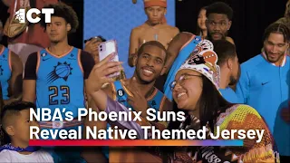 NBA's Phoenix Suns Reveal Native Themed Jersey