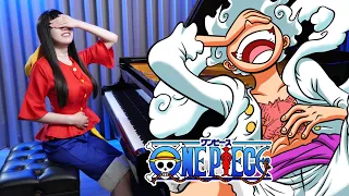 One Piece OP1「We Are!」Gear 5 Piano Cover！High Speed Version 💪Ru's Piano