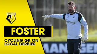 BEN FOSTER PREVIEWS LUTON DERBY | CYCLING GK ON MAN UTD V MAN CITY CLASH AND MORE!