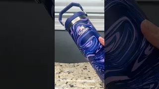 Stanley 30 oz IceFlow tumbler in Lapis Swirl. Love the purple & blue! #stanleytumbler #stanley