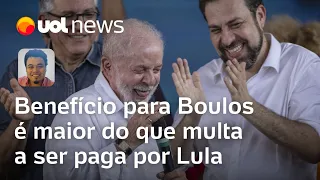 Lula e Boulos: Benefício eleitoral será maior do que multa a ser paga pelo presidente, diz Sakamoto