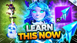 FROZEN ARROW Makes QUEEN CHARGES Too EASY | TH16 Clash of Clan