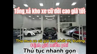 Tổng xả kho xe cũ đời cao giá tốt