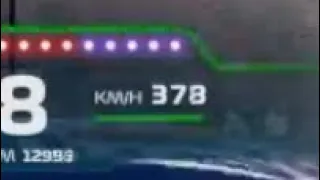 Highest top speed in F1 22. 378km/h