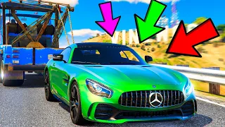 УГНАЛ НОВЫЙ НУБ-МЕРСЕДЕС ИЗ БУДУЩЕГО ! - БИТВА ЭВАКУАТОРОВ В GTA 5 ONLINE