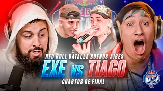 SE LA MANDARON | REACCIÓN ft HDR a EXE vs TIAGO PZK - Regional Buenos Aires | Red Bull Batalla 2024
