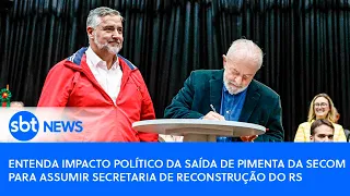 Entenda impacto político da saída de Pimenta da Secom para assumir secretaria de reconstrução do RS