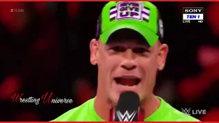 WWE RAW Highlights 12th March 2018 John Cena Challenges Undertaker At Wrestlemania '