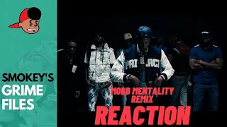 Mobb Mentality ft JME, Jammer, Shorty, Novelist, D Double E #ukrap #ukrapreaction #grime