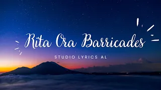 Netsky & Rita Ora - Barricades ( Lyrics Video)